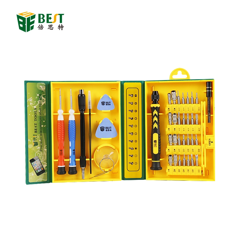China BEST-8921 38pcs Kit de ferramentas de reparo universal Ferramentas de reparo de telefone celular fabricante