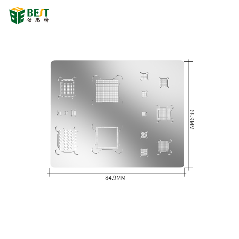 BEST-A9-High Quality Universal BGA IC-Chip-Schablonen erhitzte Schablone Reballing Schablone für iphone 6 6P