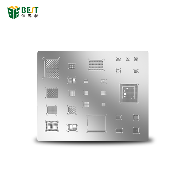 BEST High Quality 3D universal BGA Stencils for Iphone XS XS Max XR Directly Heated A12 mobile phone BGA ic Reballing Stencil