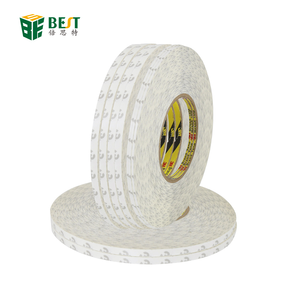 BEST NEW 3M Strong Sticky Transparent Double Sided Adhesive Tape 2mm-10mm 50m Length For Home Hardware repairing