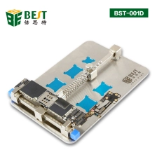 China BST-001D DIYFIX Placa de Circuito de Aço Inoxidável PCB Titular Estação de Trabalho Dispositivo Elétrico para ferramentas de Reparo de Chip fabricante