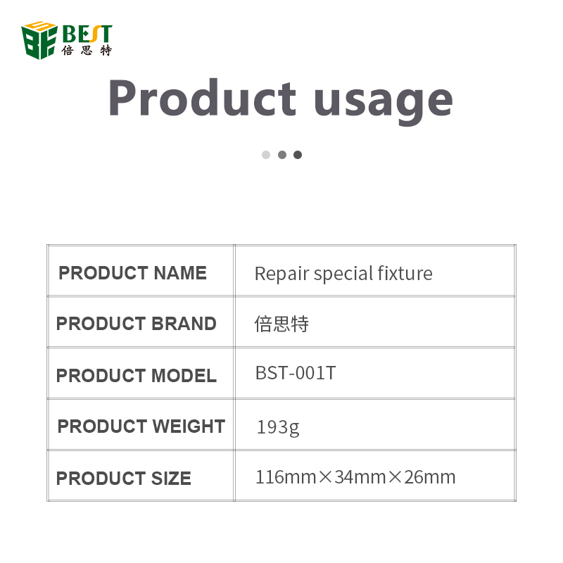 BST-001t Mini-Motherboard-Befestigung für Motherboard-Leiterplatten-Halter Jig-Befestigung Mobiltelefonkamera-Mainboard-Reparatur