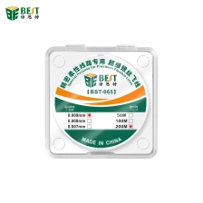 중국 BST-065 높은 반 간격 정밀 휴대폰 수리 플라잉 라인 울트라-파인 실버 플라잉 와이어 PCB 케이블 수리 CPU 보충제 제조업체