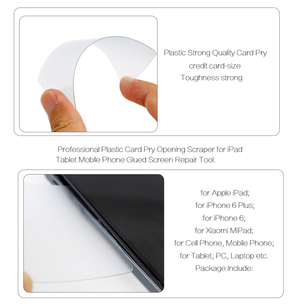 BST-220 Handy塑料卡撬开口刮板iPad平板电脑手机维修工具