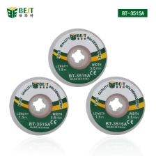 porcelana BST- 3515A mecha de soldadura Desoldador Braid Solder Wire 3.5mm Suction-line1.5m Longitud Wick / Soldering Accesorio fabricante