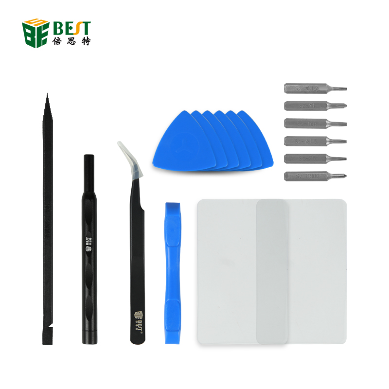 BST-502 Kit de herramientas de desmontaje conveniente de precisión multifuncional para macBook pro / air para resolver el problema de desmontaje más fácilmente