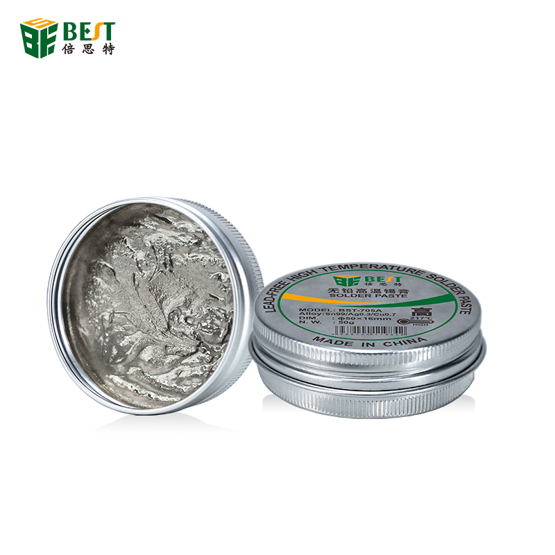 BST-559A 50g Melting Temperature 60 Degree Lead-free Insulation Solder Flux Soldering Paste For PCB BGA IC Welding Repair Tools