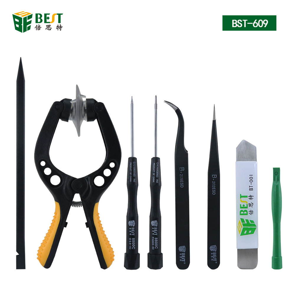 BST-609 Cell phone repair tool kit Opening Tools for iphone 4/4s/5/5s/6/6plus BST-609