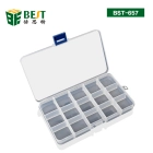 Китай Решетки BST-657 15 Прозрачный пластиковый ящик для хранения производителя