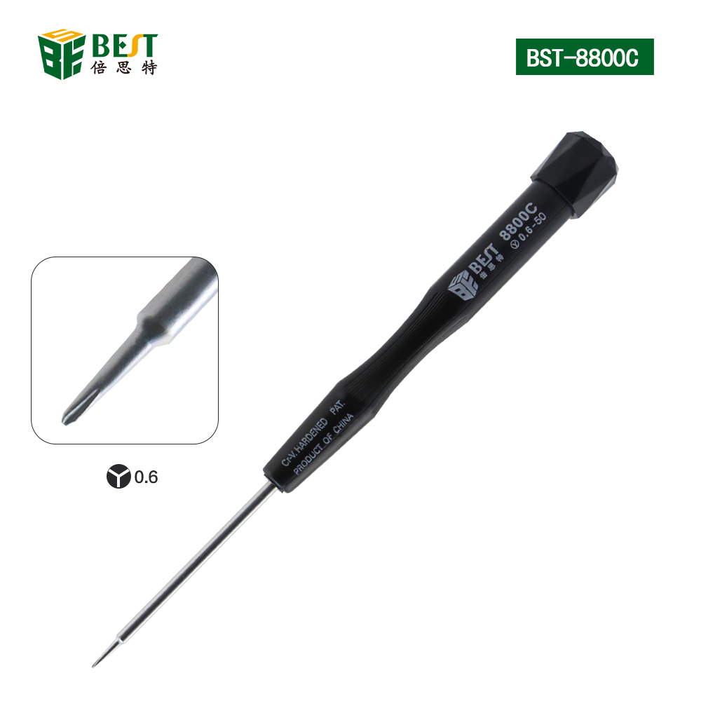 BST-8800C CrV steel Y Shape Triwing 0.6 Screwdriver for iPhone 7 Price Good