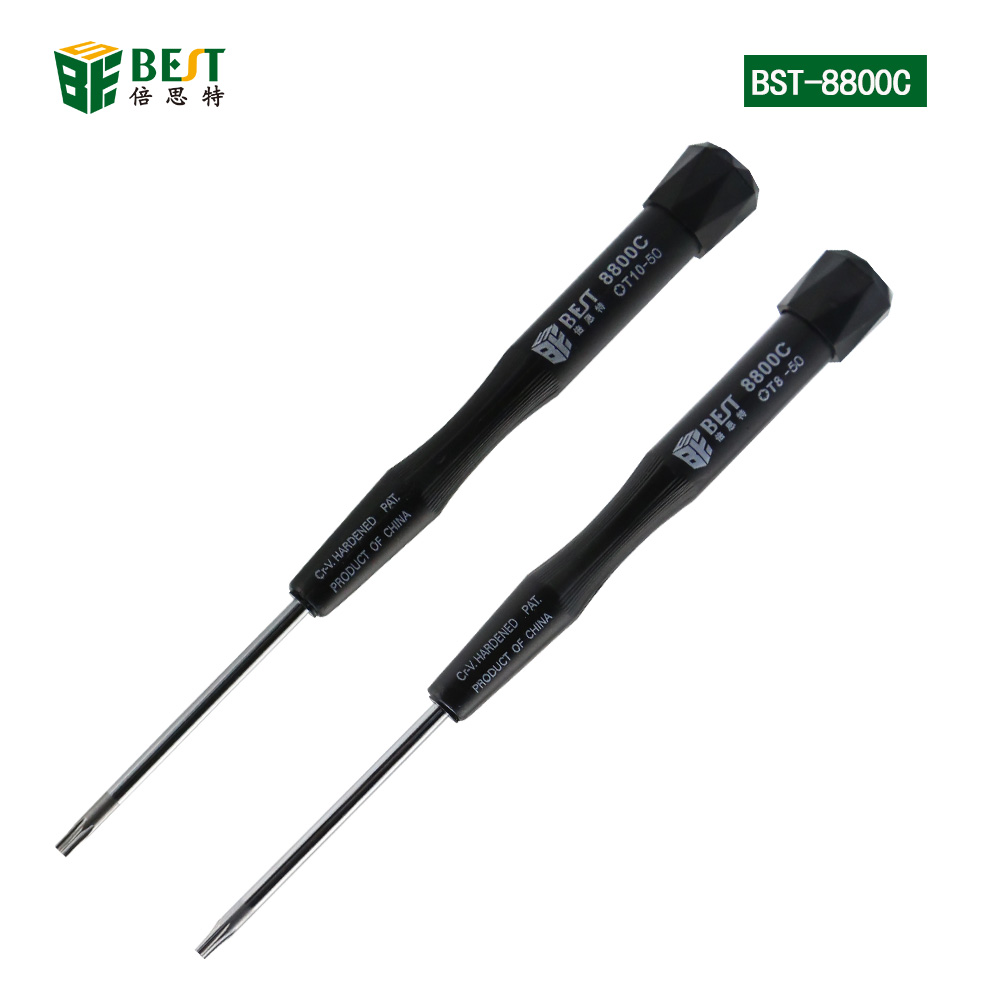 BST-8800C T8 T10 High Quality Precision Tri wing Security Screwdriver for Macbook Nintendo Switch Repair Tool