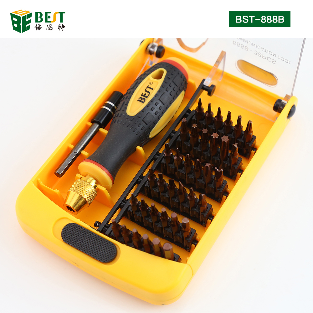 BST-888B Strong magnetic precision screwdriver set for computer laptop repairing