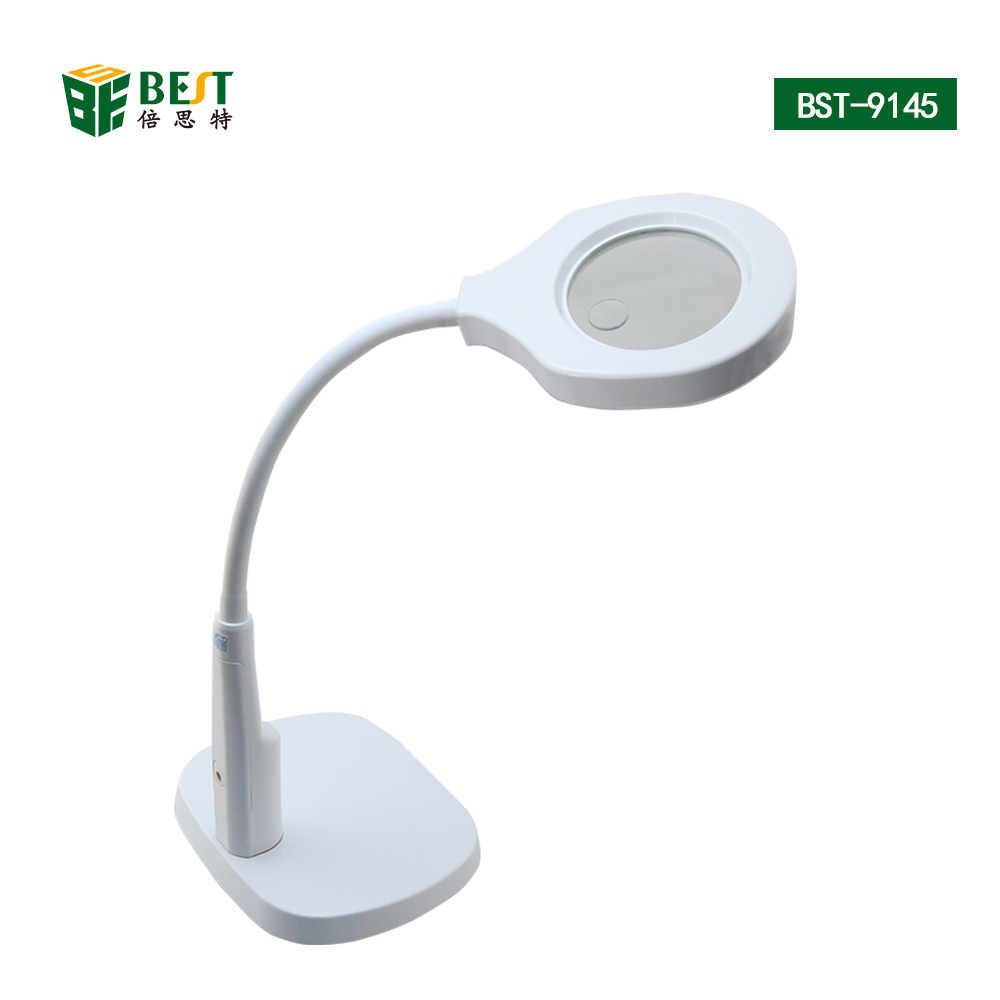 BST-9145 6W 5D 12D 2200LUX LED lamp magnifier