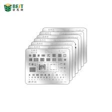 China BST-IP (A8-A14) Apple Tie Net 7pcs é fácil de instalar no chip on-line de estanho combinado com juntas de solda apertadas fabricante