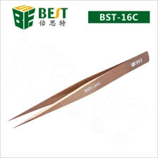 Chine Chine fabricant en acier inoxydable Brucelles anti-statique Brucelles BST-16C fabricant