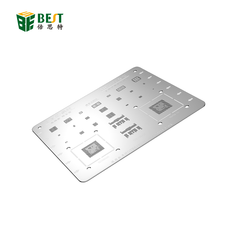 For xiaomi Motherboard IC Chip Soldering Repair Tool BGA Reballing Stencil template Stainless Steel Plate
