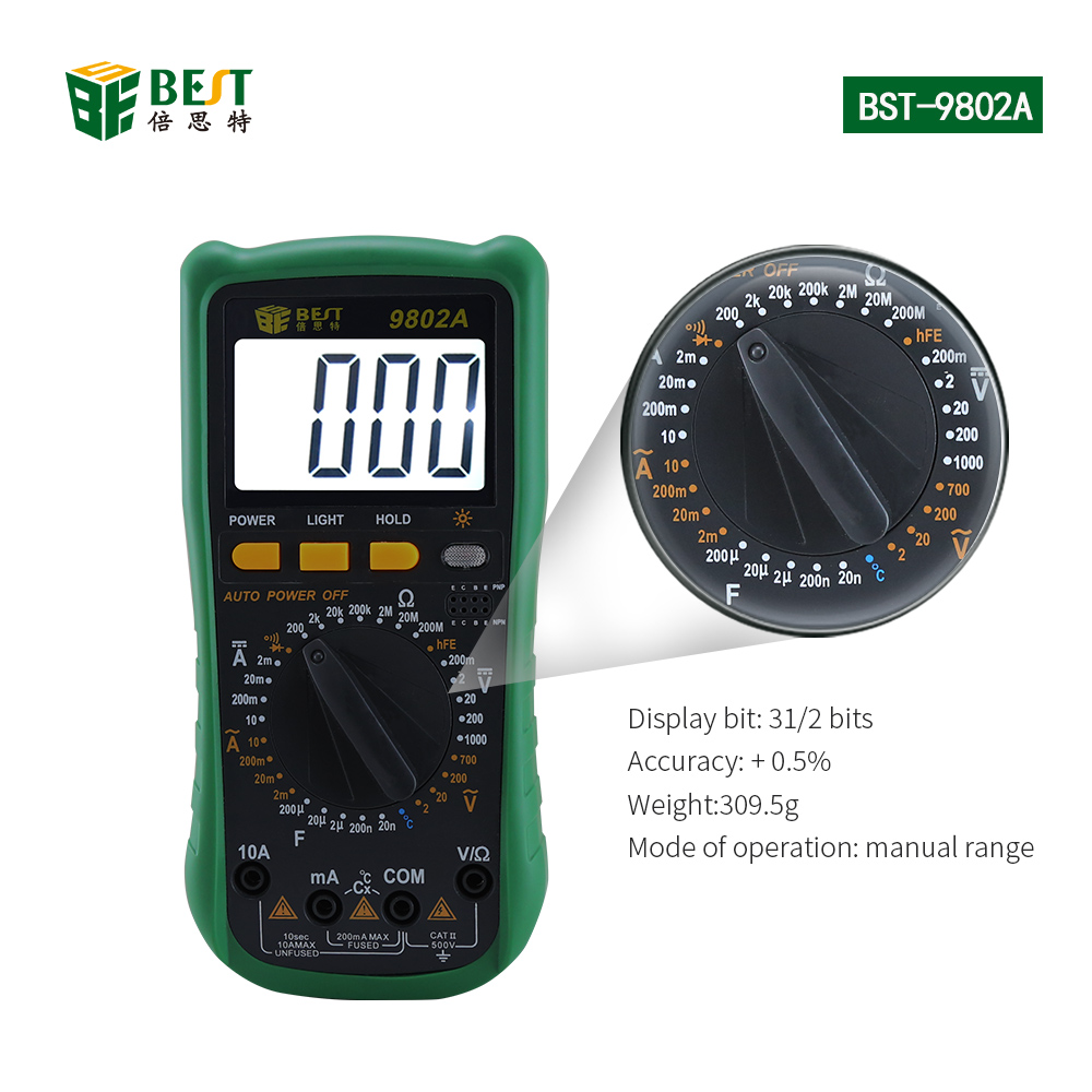 NEW Item Precision Multimeter Repair Tools BEST-9802A
