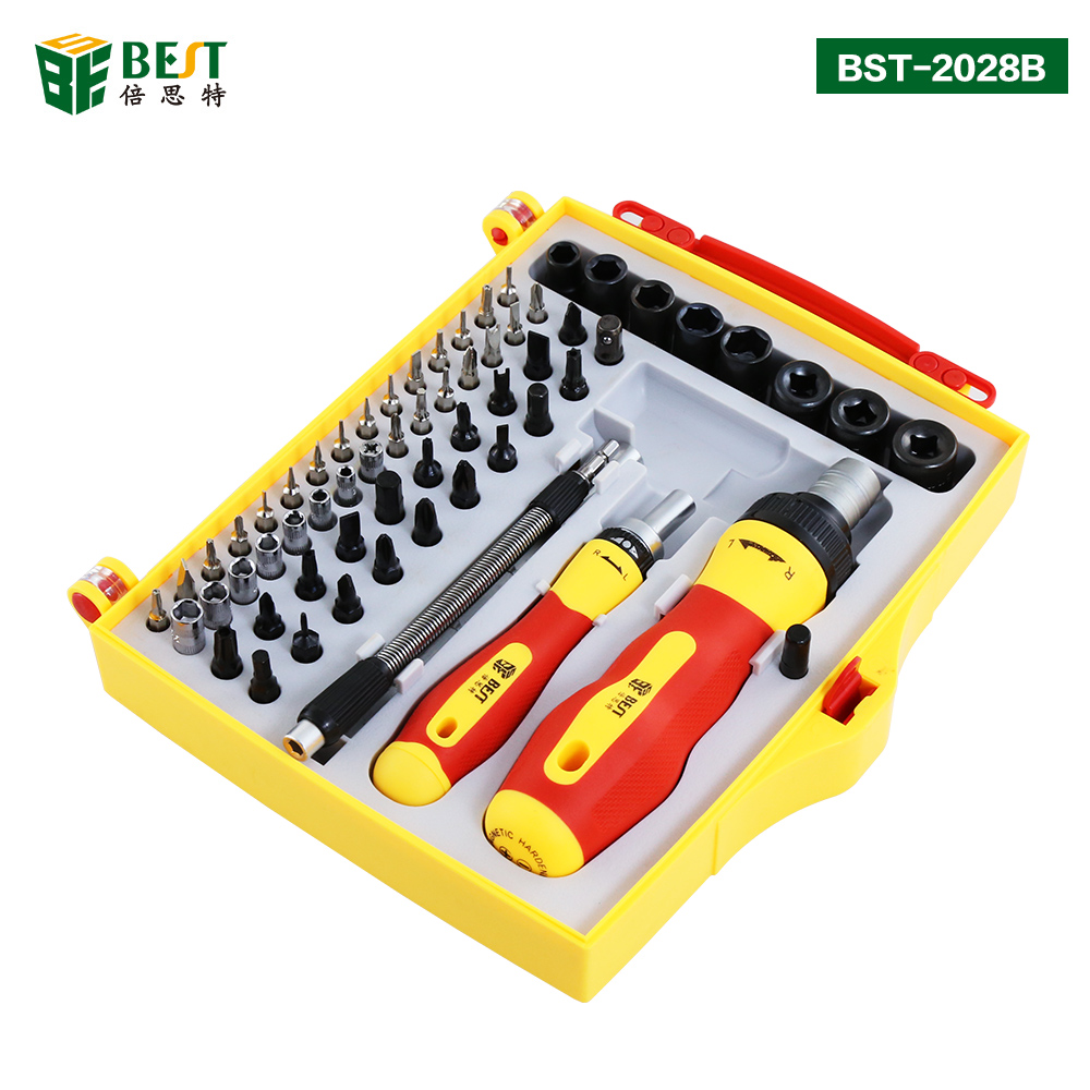 Precision Tools Screwdriver Set for Reparing Mobile Phones Computers and Laptops BEST 2028B