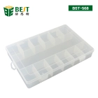중국 격자 투명 플라스틱 저장 상자 BST-658 제조업체