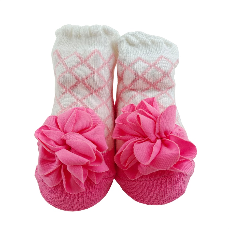 Meias de algodão de bebê 3D fábrica, China atacado 3d bebê meias de algodão, 3d bebê algodão meias exportador