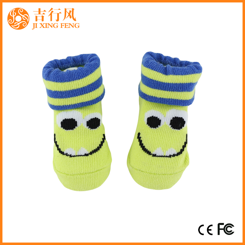 Calcetines de bebé de algodón 3D proveedores calcetines de bebé lindo al por mayor de China
