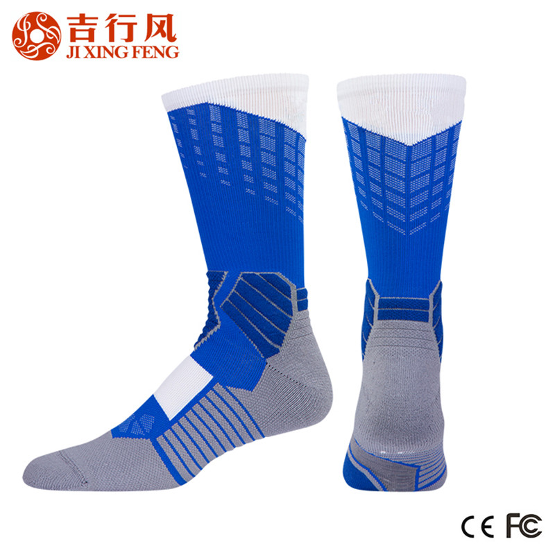 China professional any terry socks manufacturer wholesale custom elite basketball sport socks