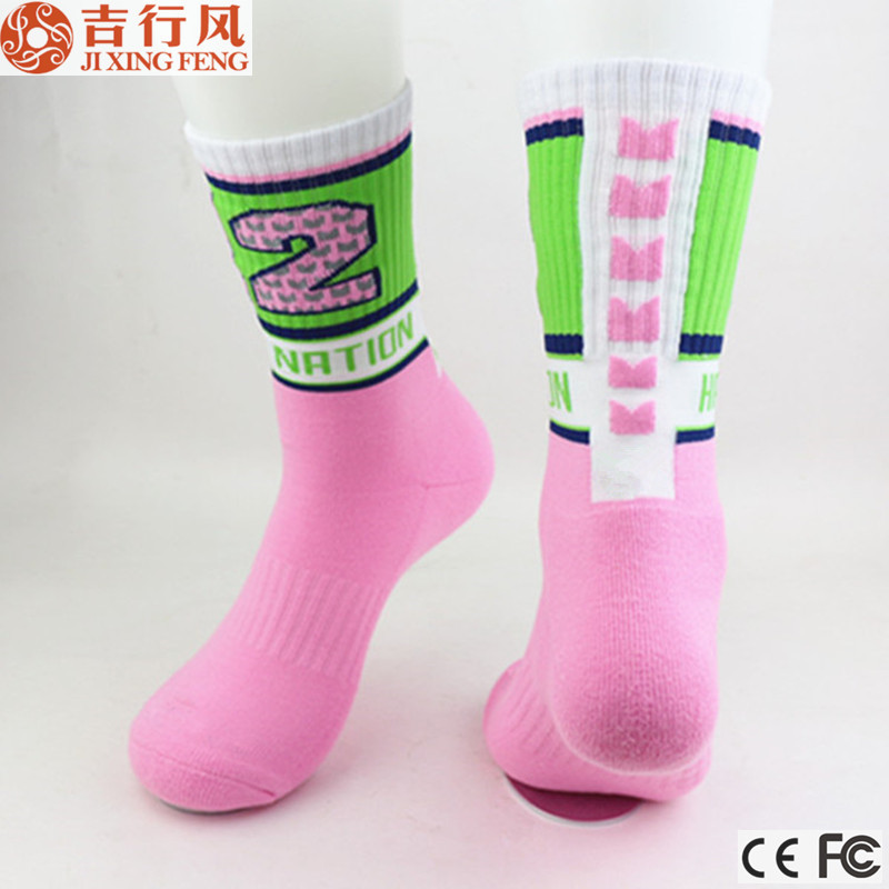 Hot sale fashion terry sport socks, China best professional socks manufacturer