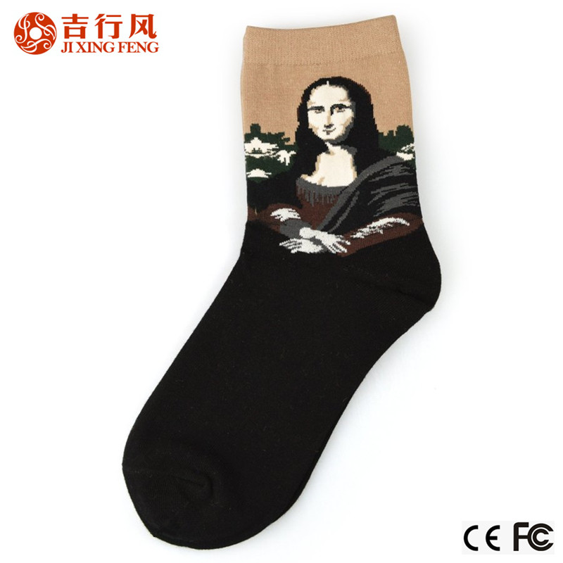 OEM υψηλής ποιότητας ζεστό πώληση αγαπημένο μόδα κλασική τέχνη κάλτσες