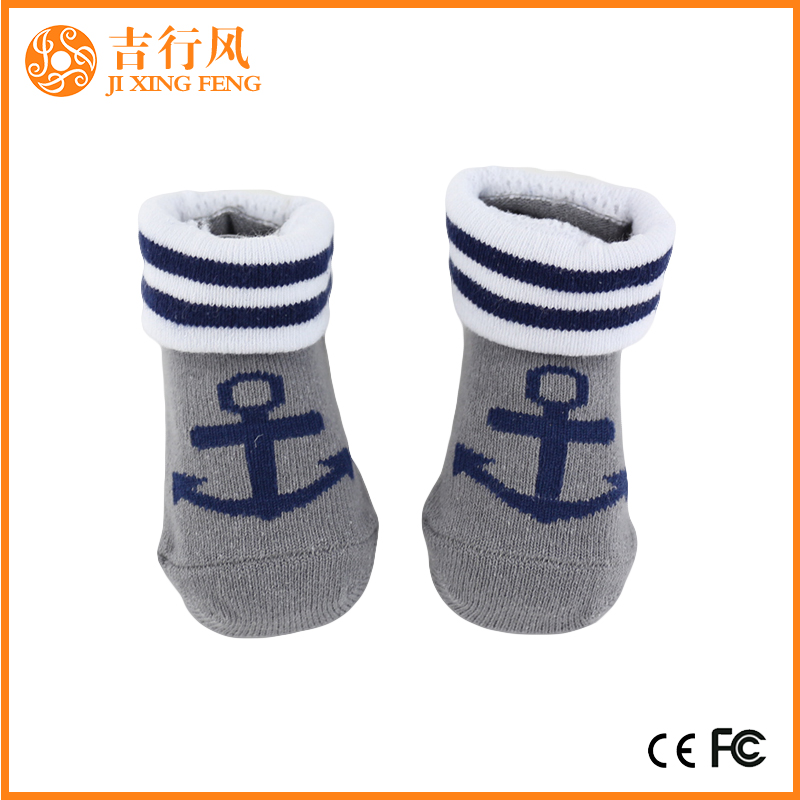 baby хлопок короткий экипаж носки поставщиков и производителей оптовые пользовательские унисекс новорожденные спортивные носки