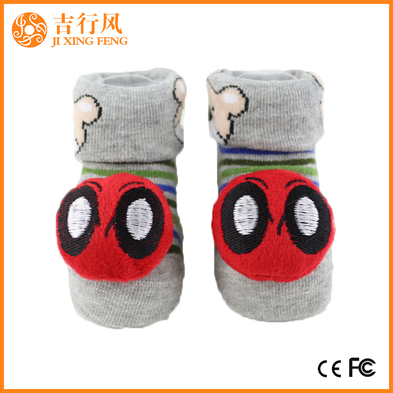 детские вязаные туфли носки производитель оптовые заказные новорожденные носки без скольжения