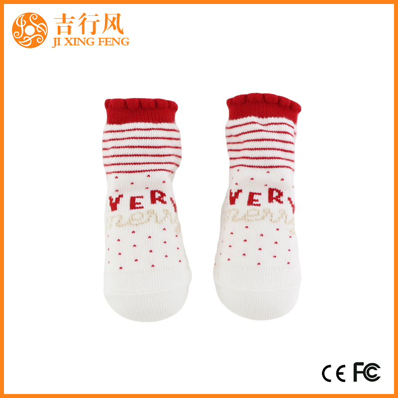 calzini del bambino del cotone antiscivolo produttori calzini da toddle del pavimento su ordinazione all'ingrosso