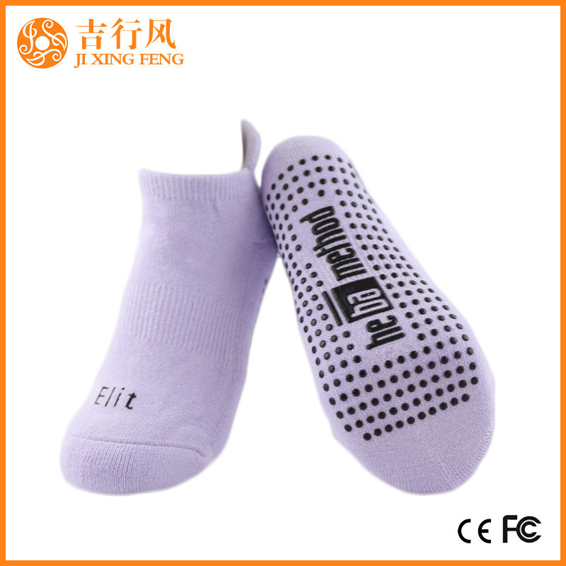 fabricante chino del calcetín de pilates calcetines personalizados al por mayor de pilates