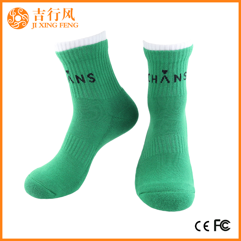Equipo de algodón deportes calcetines proveedores por mayor logotipo personalizado calcetines de baloncesto