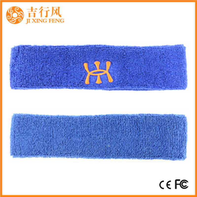proveedores y fabricantes de diadema de toalla de algodón suministran diadema de toalla deportiva China