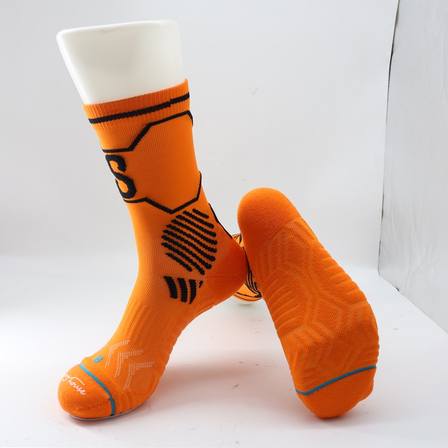 Calzini sportivi di progettazione personalizzati, progettazione personalizzata dei calzini sportivi del fabbricante della Cina, fornitore dei calzini sportivi della progettazione di Cunstom Cina