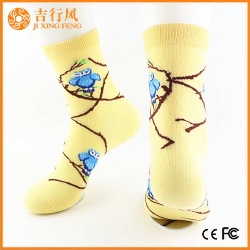 custom design dames sokken fabrikanten groothandel op maat stretch zachte vrouwen sokken