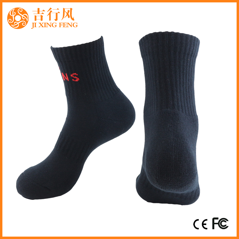 calzini di pallacanestro di logo su ordinazione fornitori Calzini di sport su ordinazione all'ingrosso della Cina
