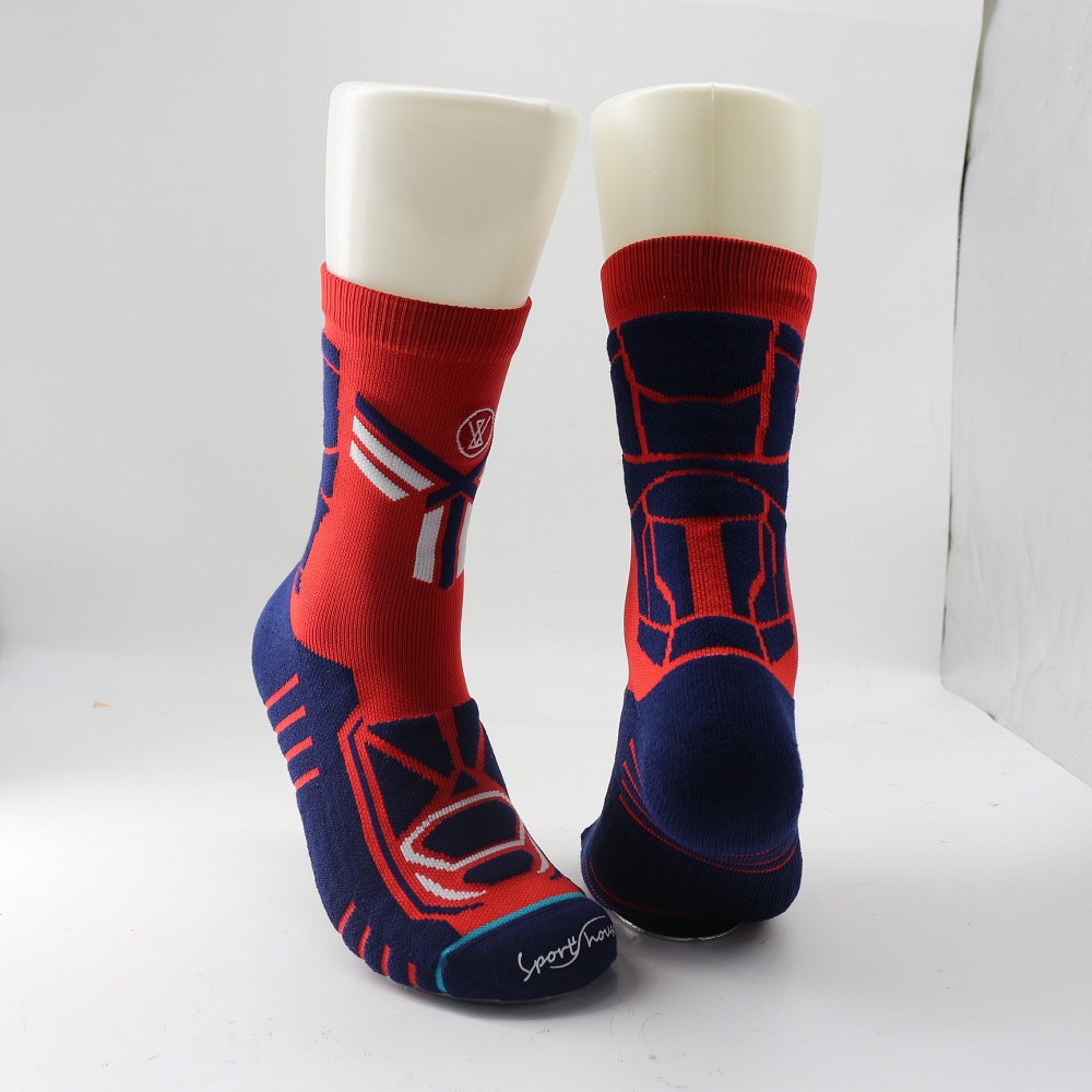 Calcetines deportivos personalizados, Hombres Calcetines deportivos de moda Fabricante China