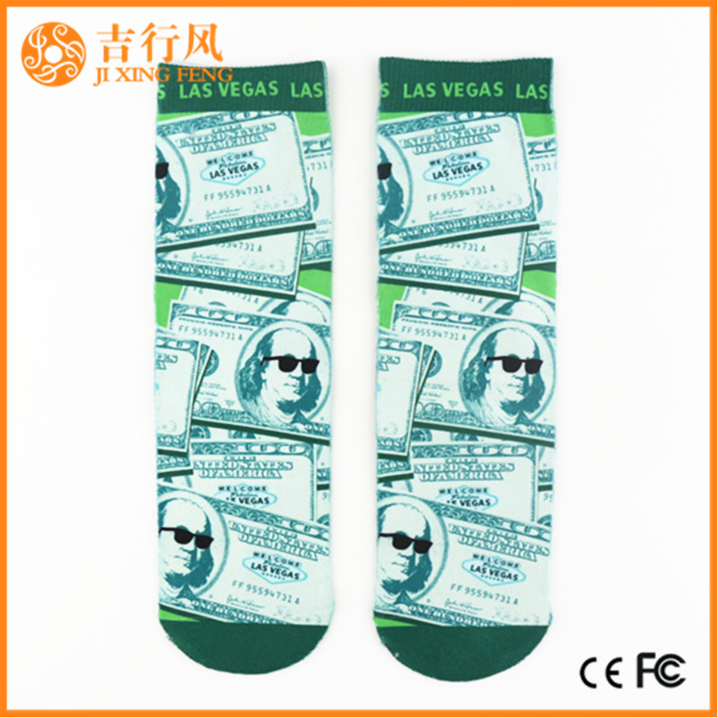customized printing socks manufacturers wholesale custom design print socks