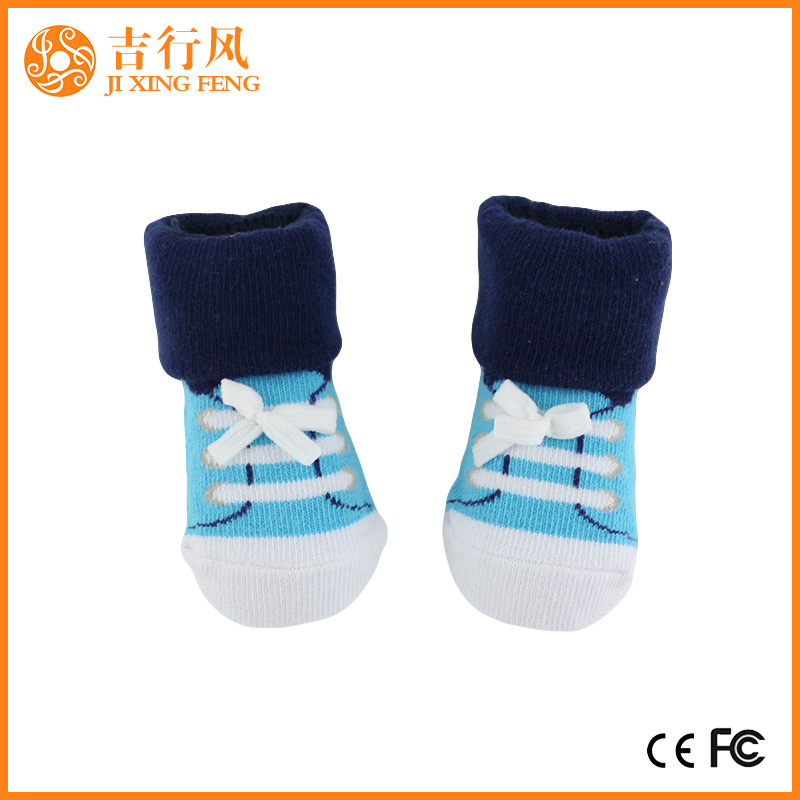 优质可爱婴儿袜供应商和厂家批发定制新生儿橡胶底袜子