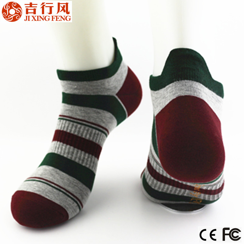 high quality wholesale cotton men stripe socks,custom logo and design