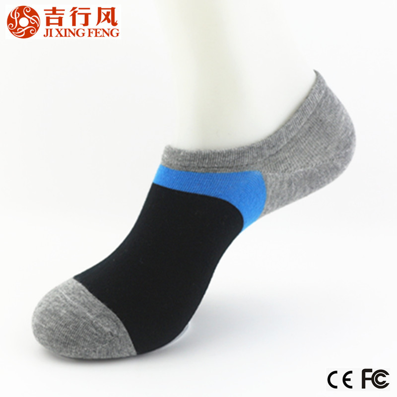 hot sale stripe style of summer breathable cotton non slip socks