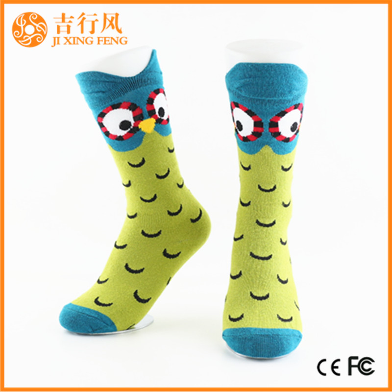 knee cartoon socks factory wholesale custom cartoon animals socks