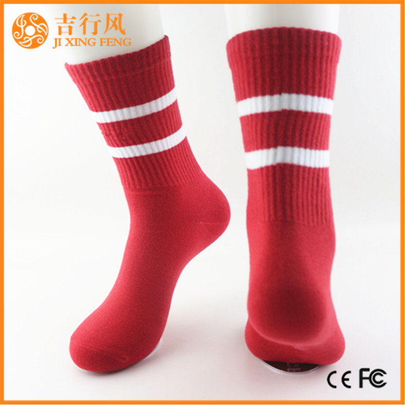 mannen modieuze sport sokken fabriek groothandel aangepaste nylon katoenen crew sokken
