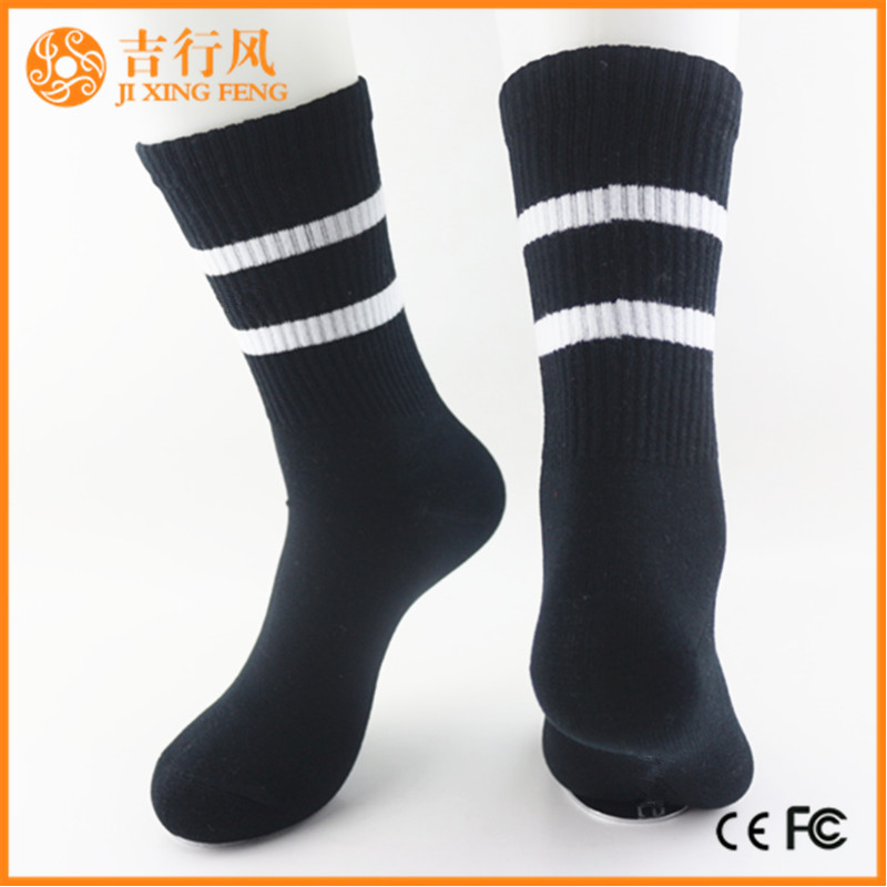 calzini sportivi alla moda per uomo e calzini sportivi in ​​cotone per uomo su ordinazione all'ingrosso