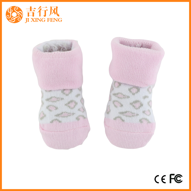 produttori di calze animali di colore neonato Cina calze di alta qualità cute baby personalizzate