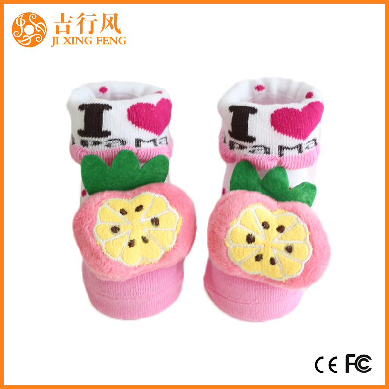 fornecedores de meias de bebê de borracha antiderrapante e fabricantes China personalizado bebê menina princesa meias