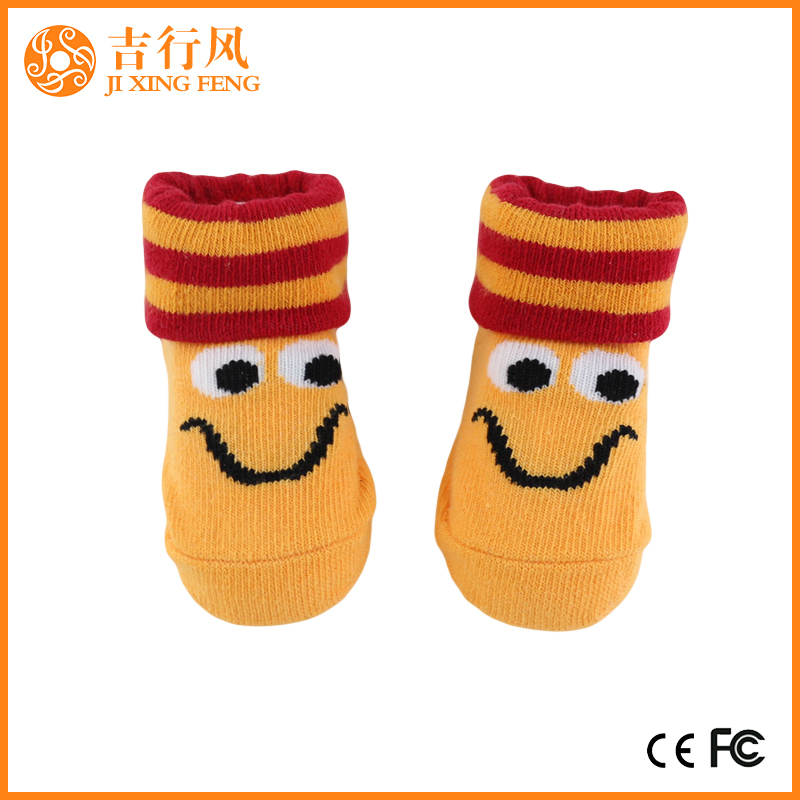 weiche billige Baby Socken Hersteller Großhandel benutzerdefinierte Großhandel niedlichen Baby Socken