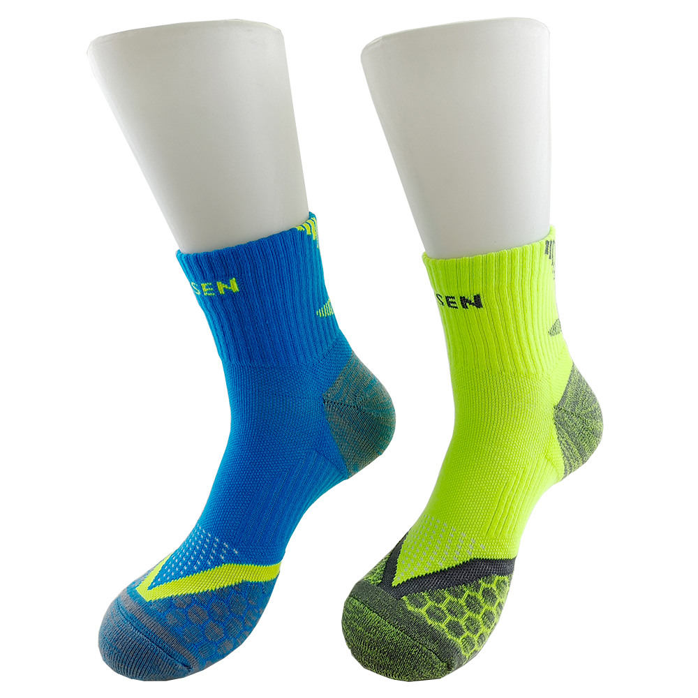 Sport calzini da corsa diretti, calze sportive invisibili, calzini sportivi a compressioni, funzionamento
