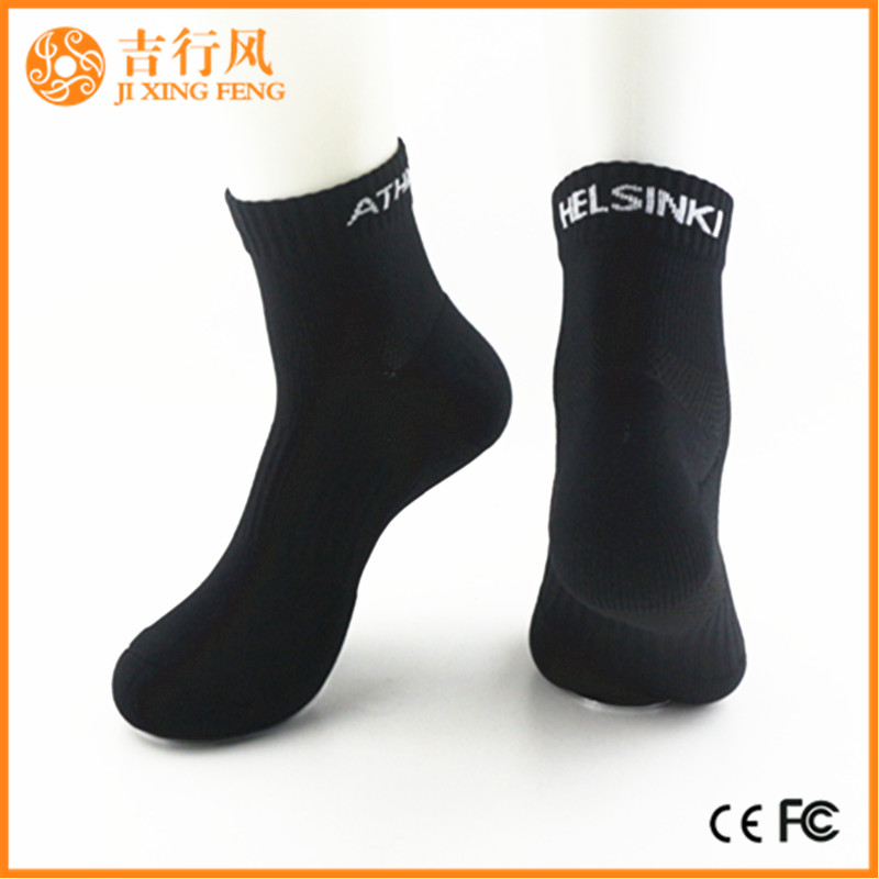 los calcetines deportivos de running fabrican calcetines de algodón de nylon para el equipo China